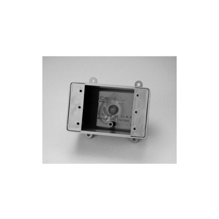 Abb Electrical Junction Box, 25 cu. in., Non-Metallic E9801